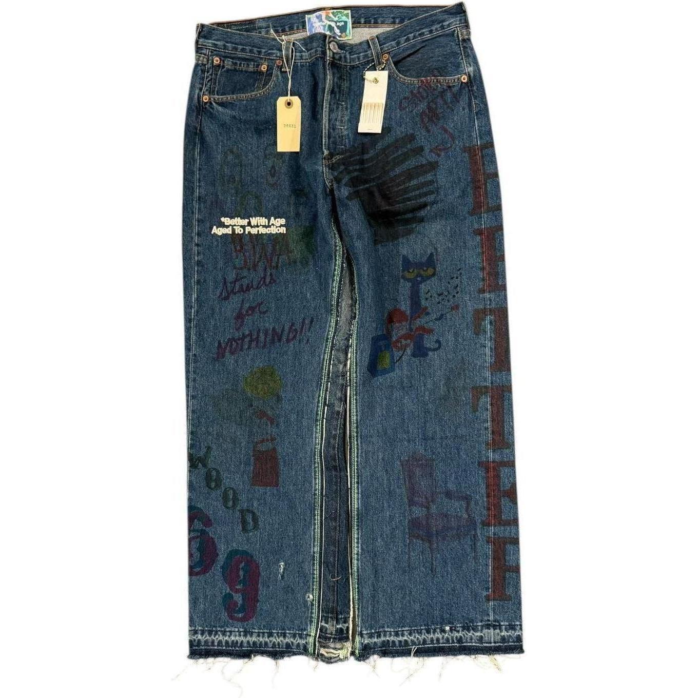 Better With Age Harrison Double-Wide Denim Multi #3