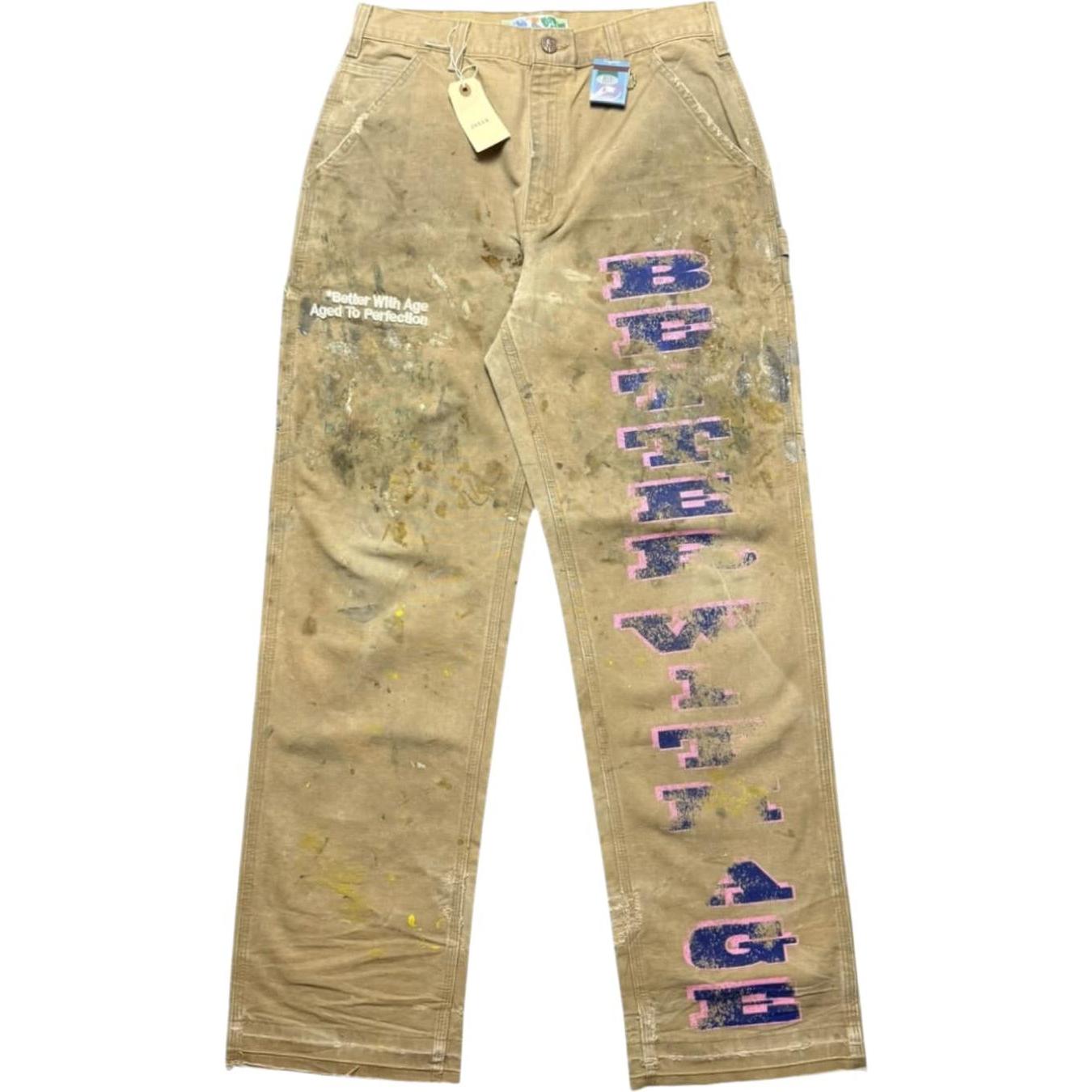 Better With Age Moniker Carpenter Jeans Khaki