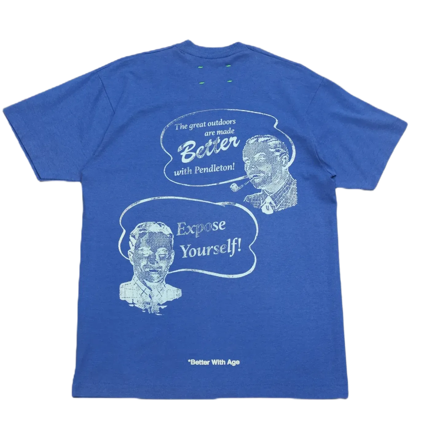Better With Age Novel Vintage Tee Blue