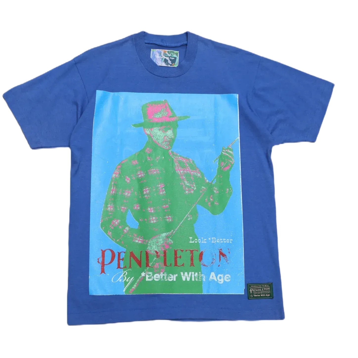 Better With Age Novel Vintage Tee Blue