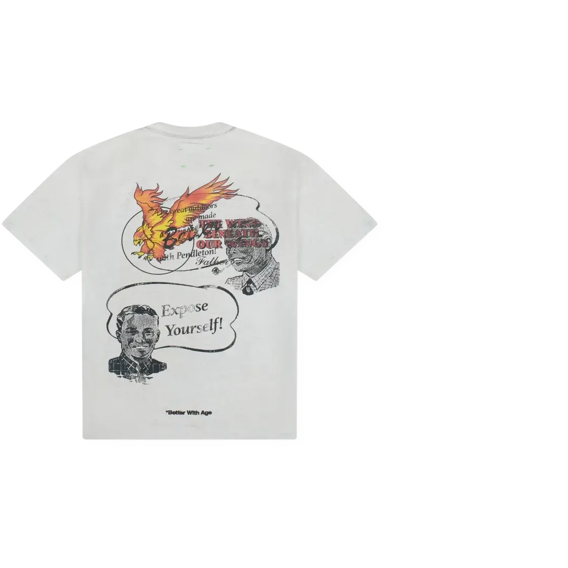 Better With Age Novel Vintage Tee Grey