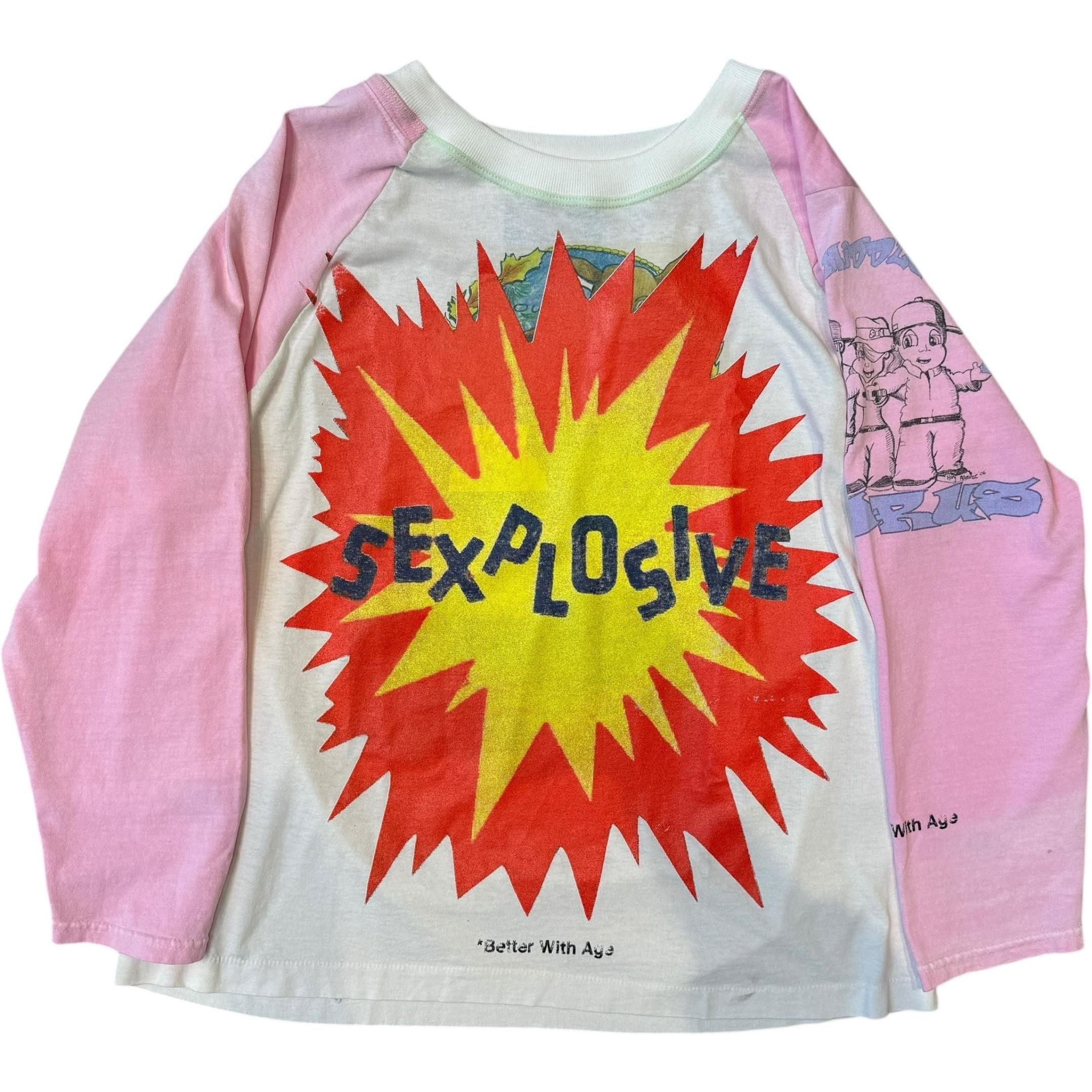 Better With Age Sexplosive Raglan Tee Multi