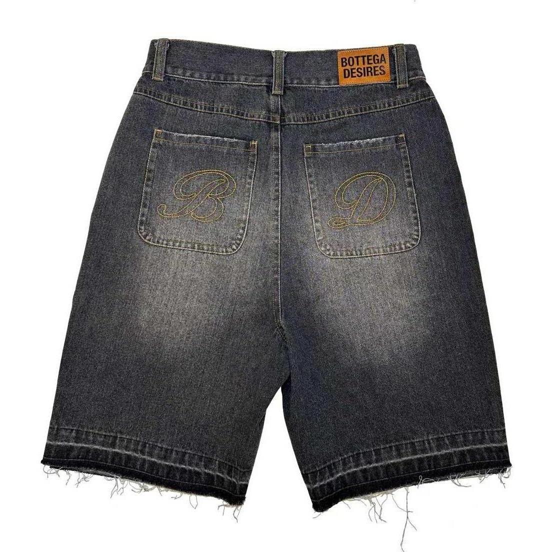 Bottega Desires Denim Shorts Black