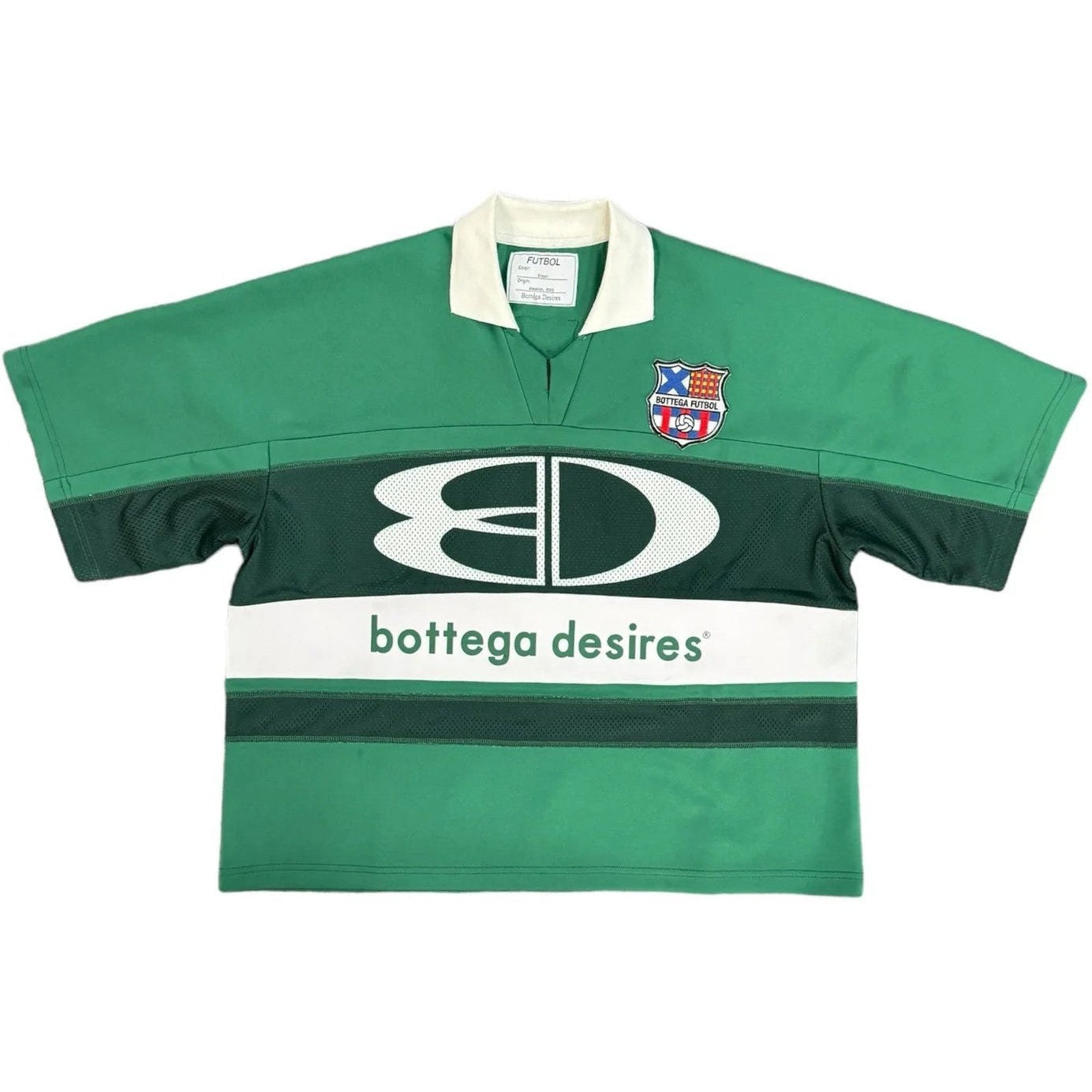 Bottega Desires Futbol Soccer Jersey Green