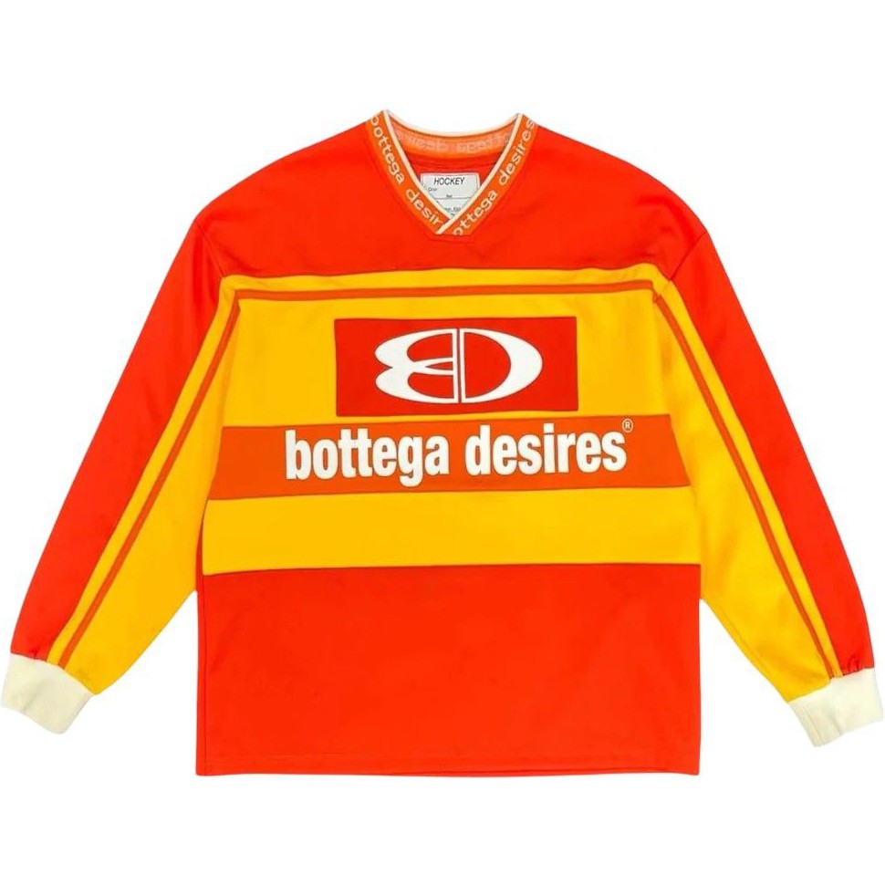 Bottega Desires Hockey Jersey Red