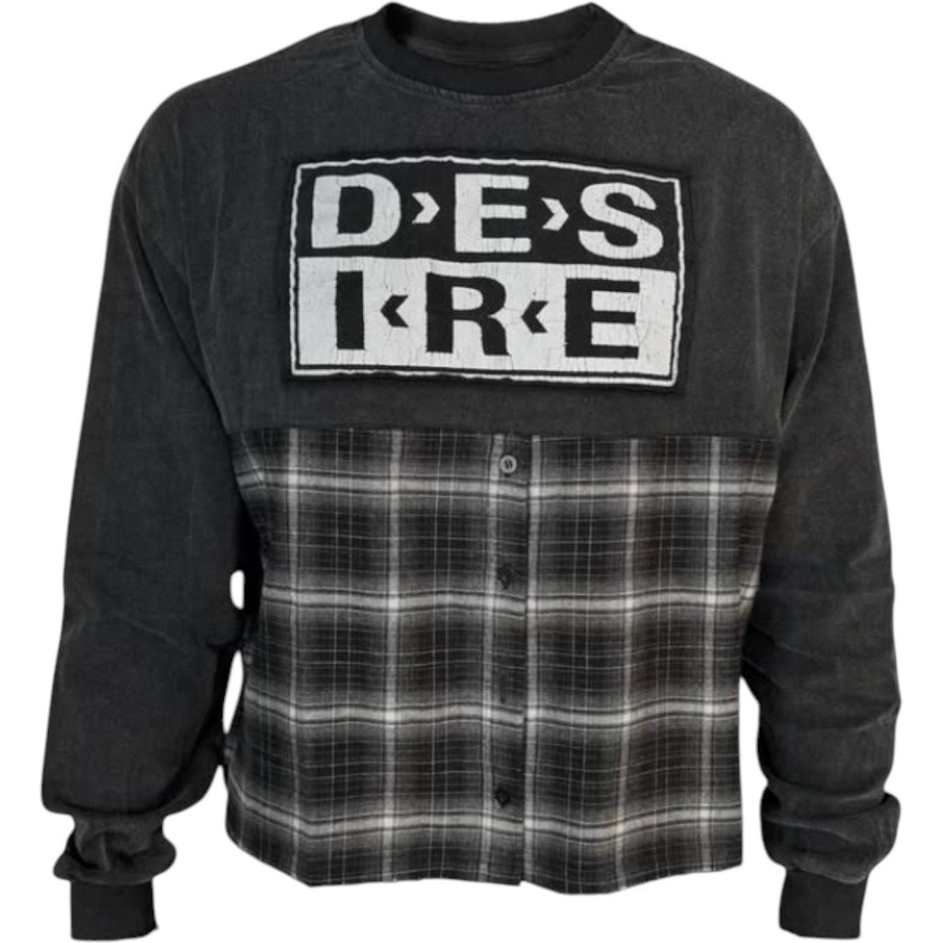 Bottega Desires Hybrid Flannel Longsleeve T-Shirt