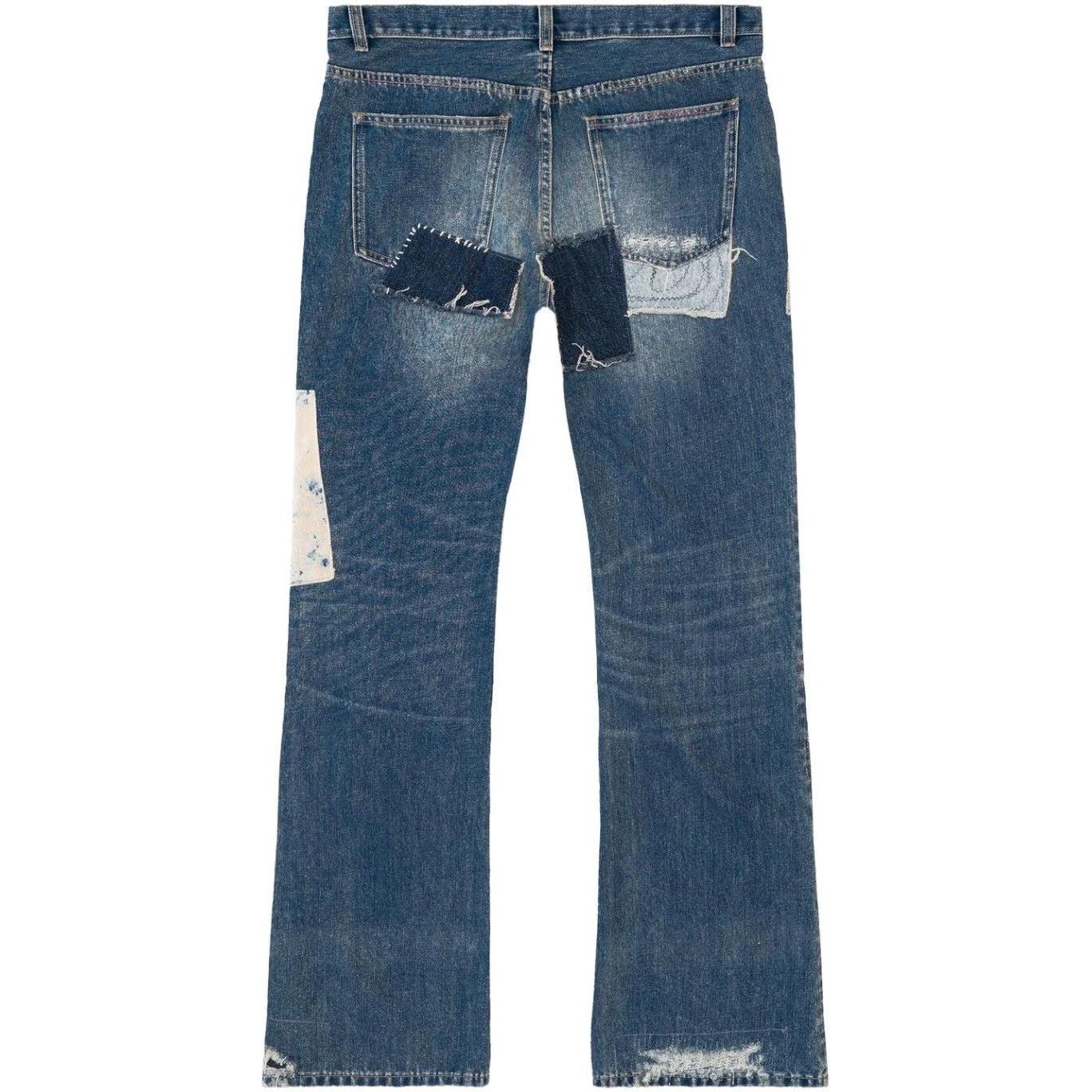 Bravest Studios Boro Denim Pants Blue