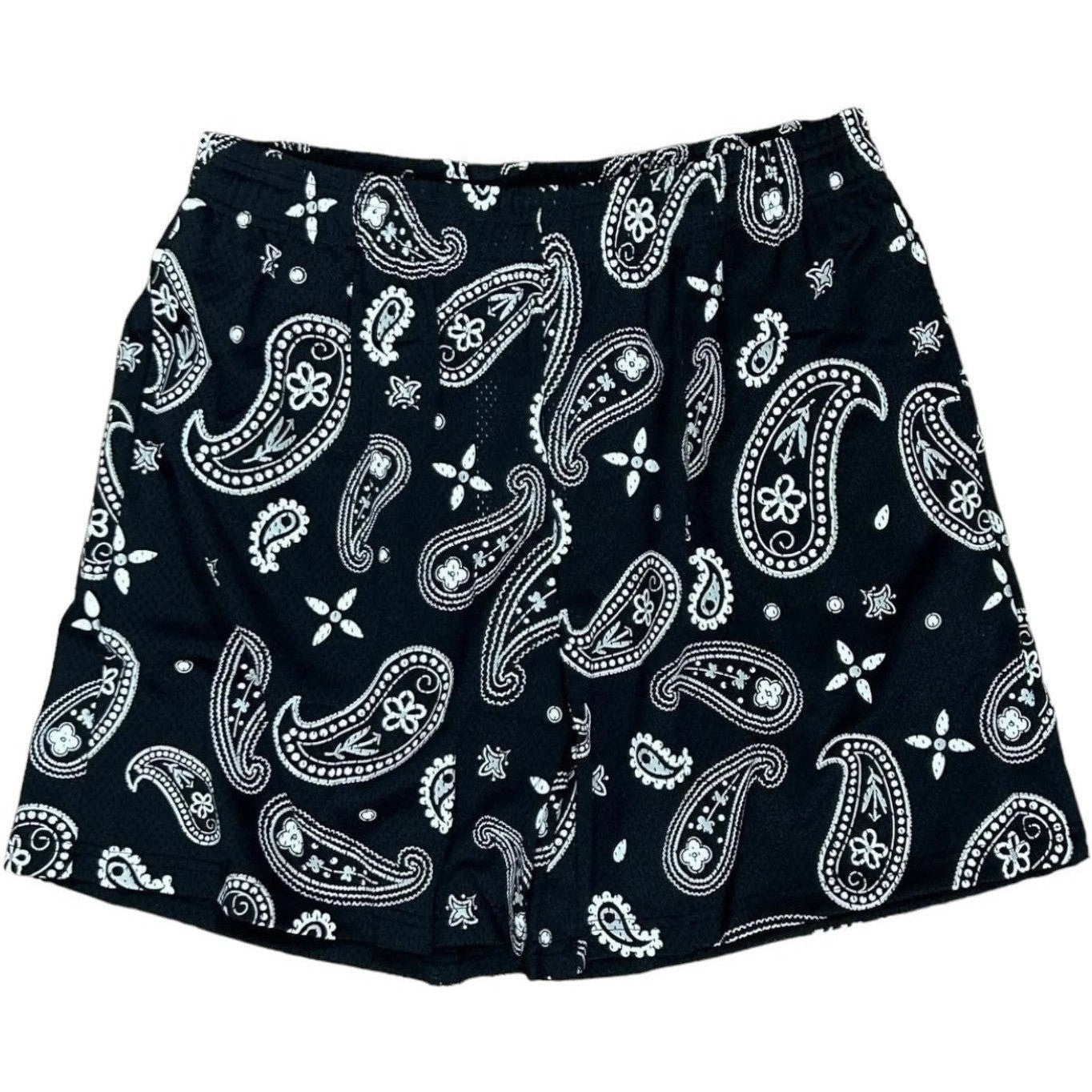 Bravest Studios Paisley Shorts V3 Black