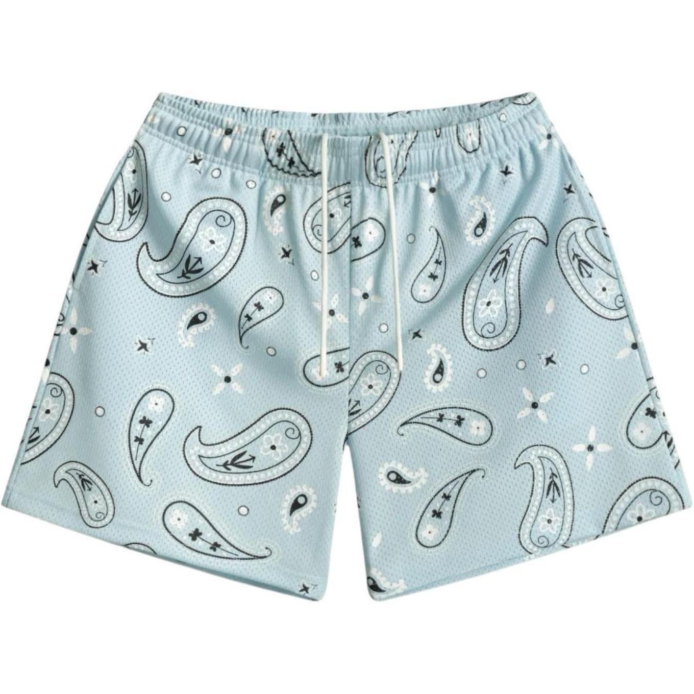 Bravest Studios Paisley Shorts V3 Sky