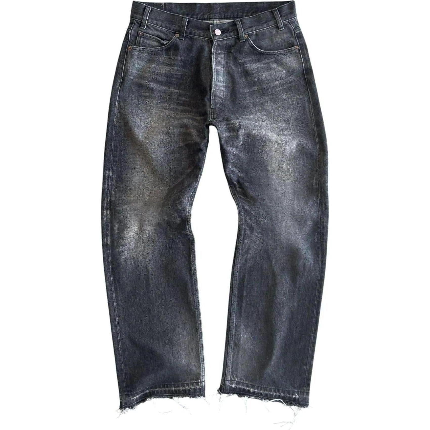 Bravest Studios Vintage Baggy Denim Pants Black