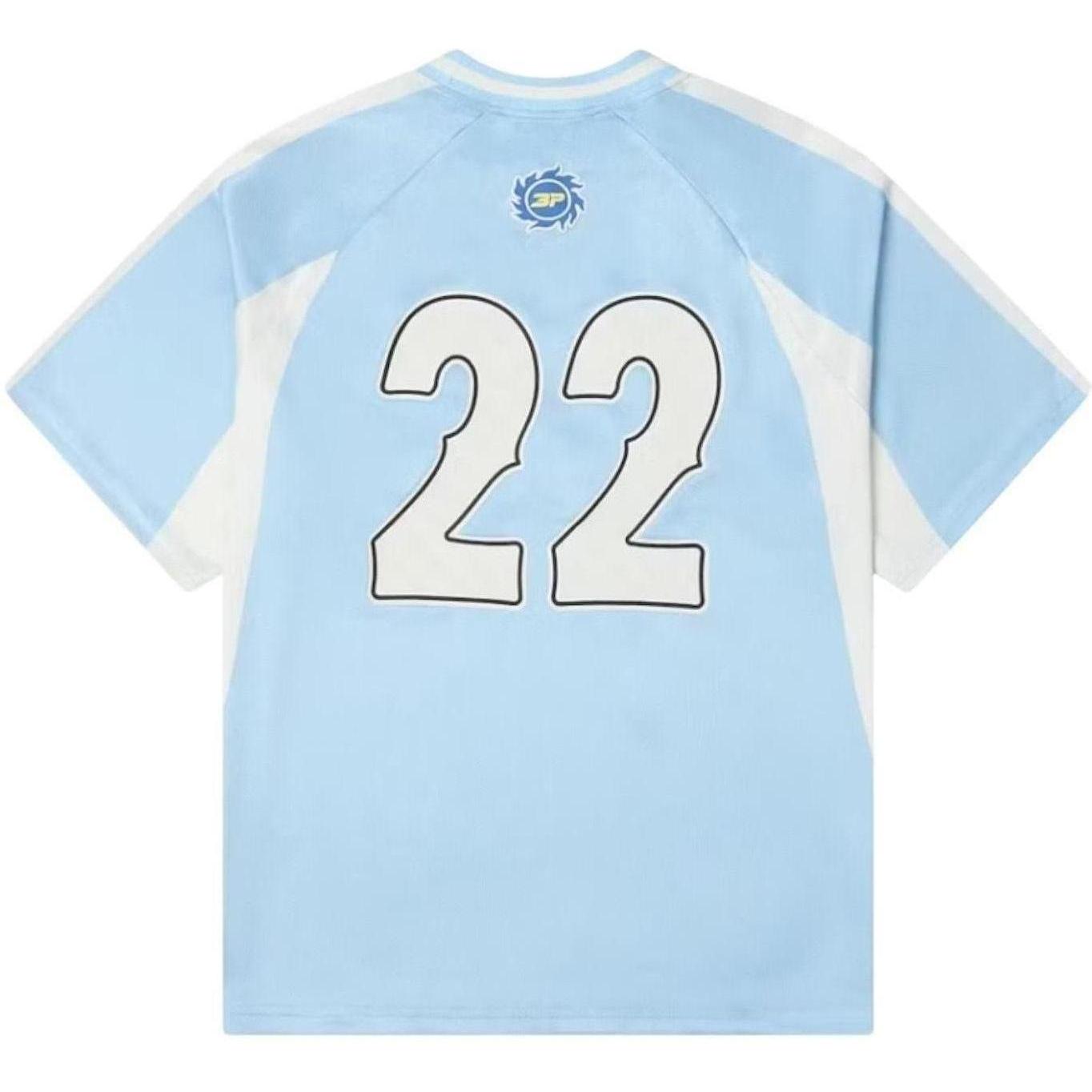 Broken Planet Football Jersey Light Blue