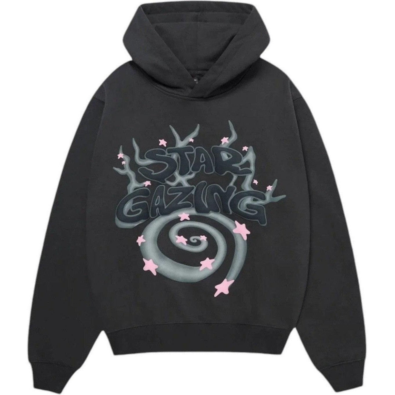 Broken Planet Stargazing Hoodie Soot Black