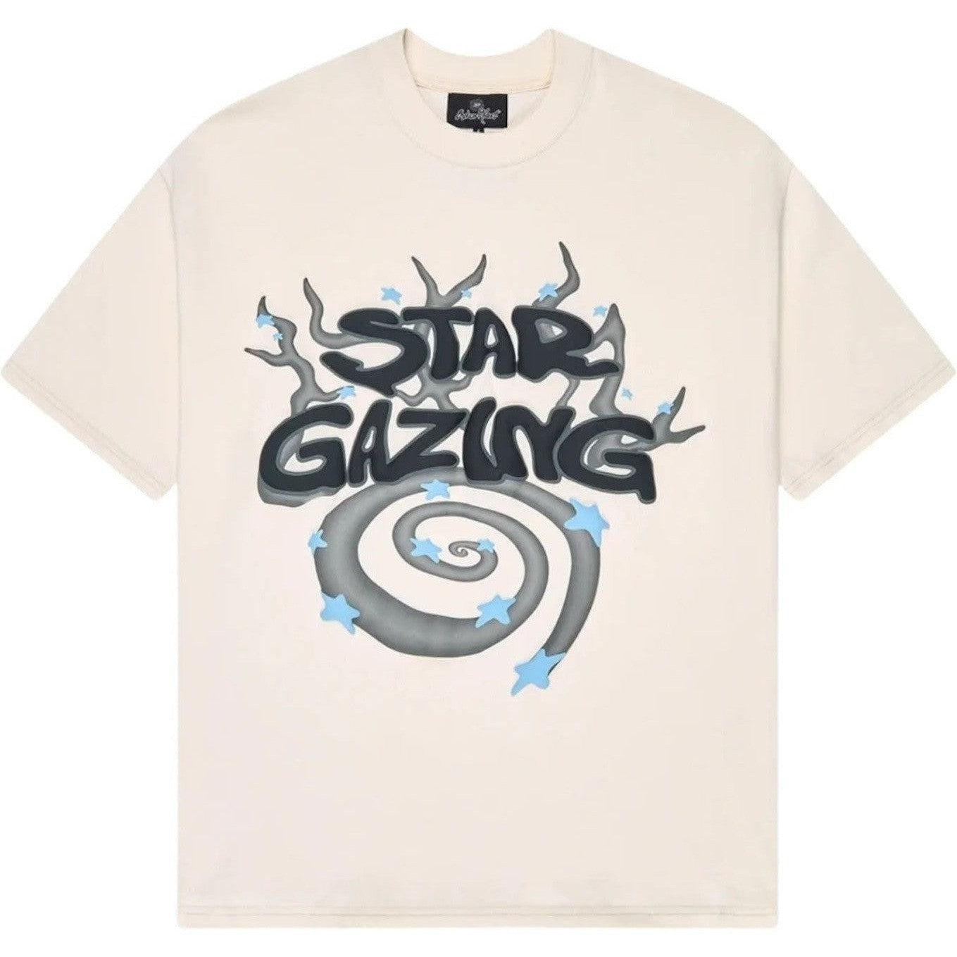 Broken Planet Stargazing T-Shirt Vanilla White