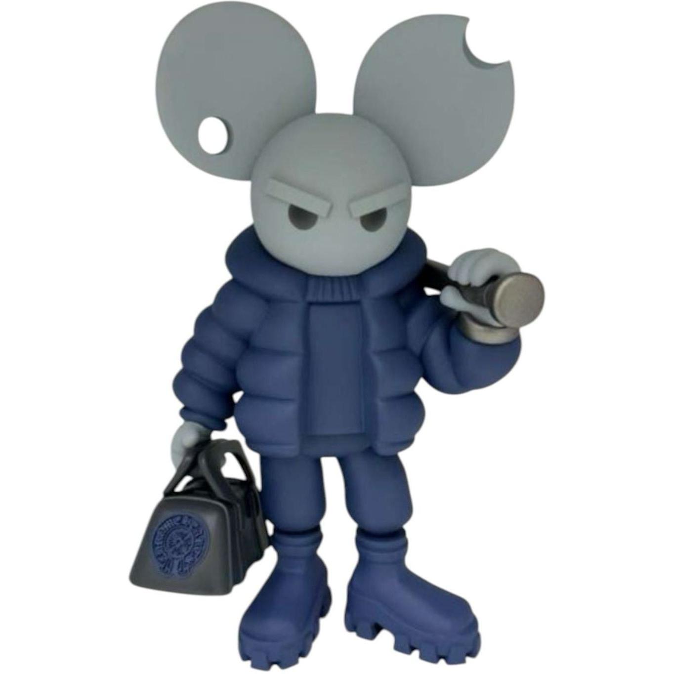 Brux Bat Resin Figure Blue