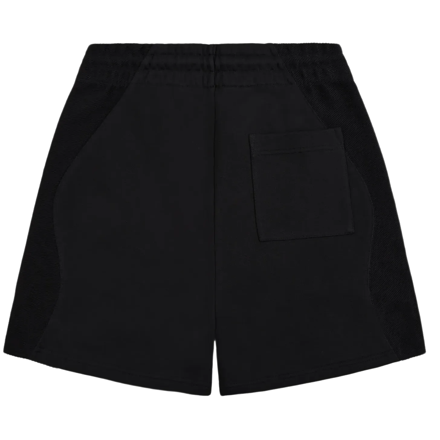 Casablanca Black Squash Logo Flock Print Sweatshorts Black