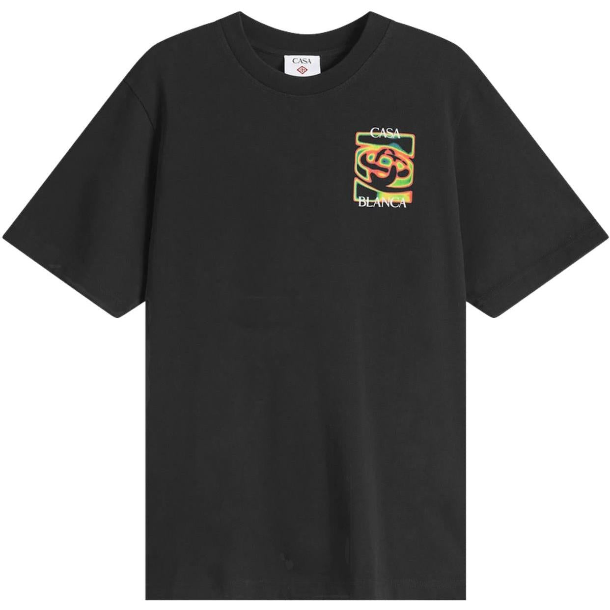 Casablanca Heat Map Classic T-Shirt Black