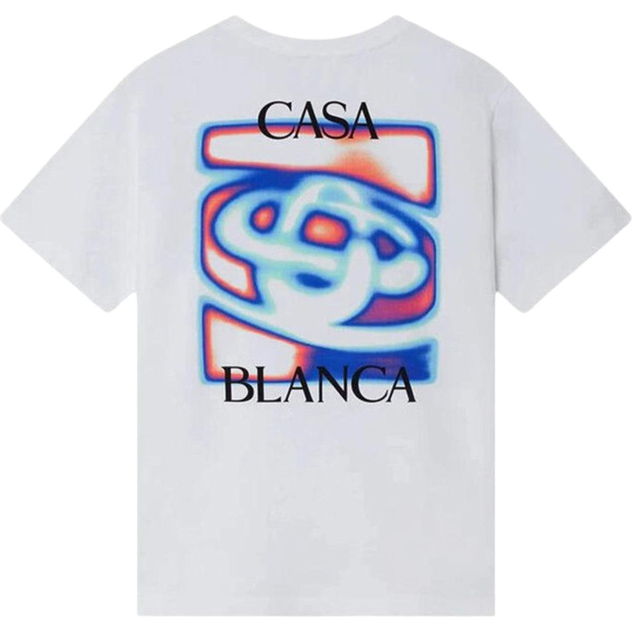 Casablanca Heat Map Classic T-Shirt White