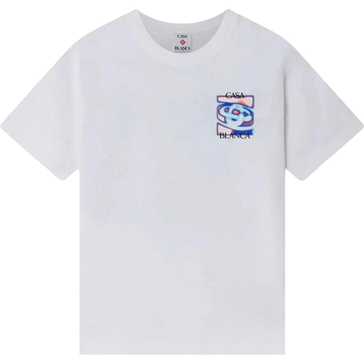 Casablanca Heat Map Classic T-Shirt White