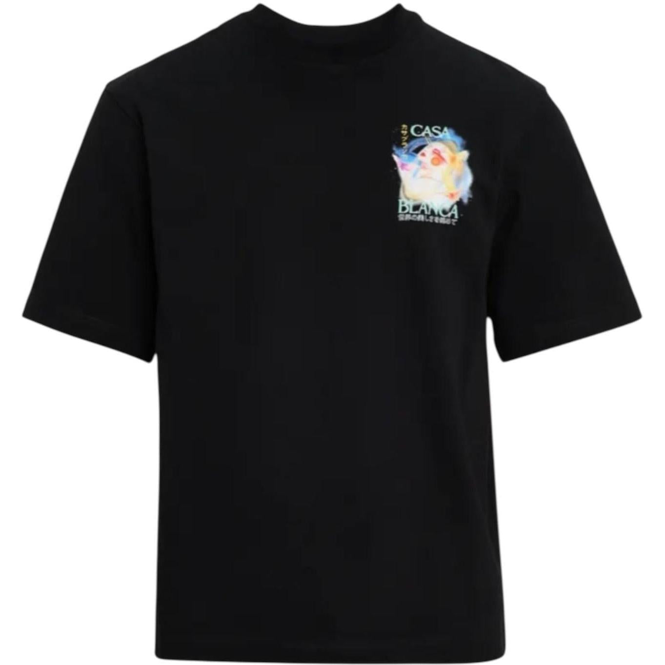 Casablanca LA Nights Short Sleeve T‑Shirt Black