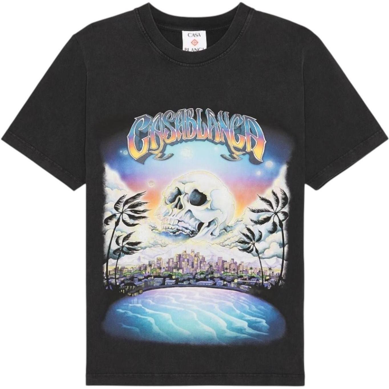 Casablanca La Prémonition Short Sleeve T‑Shirt Black