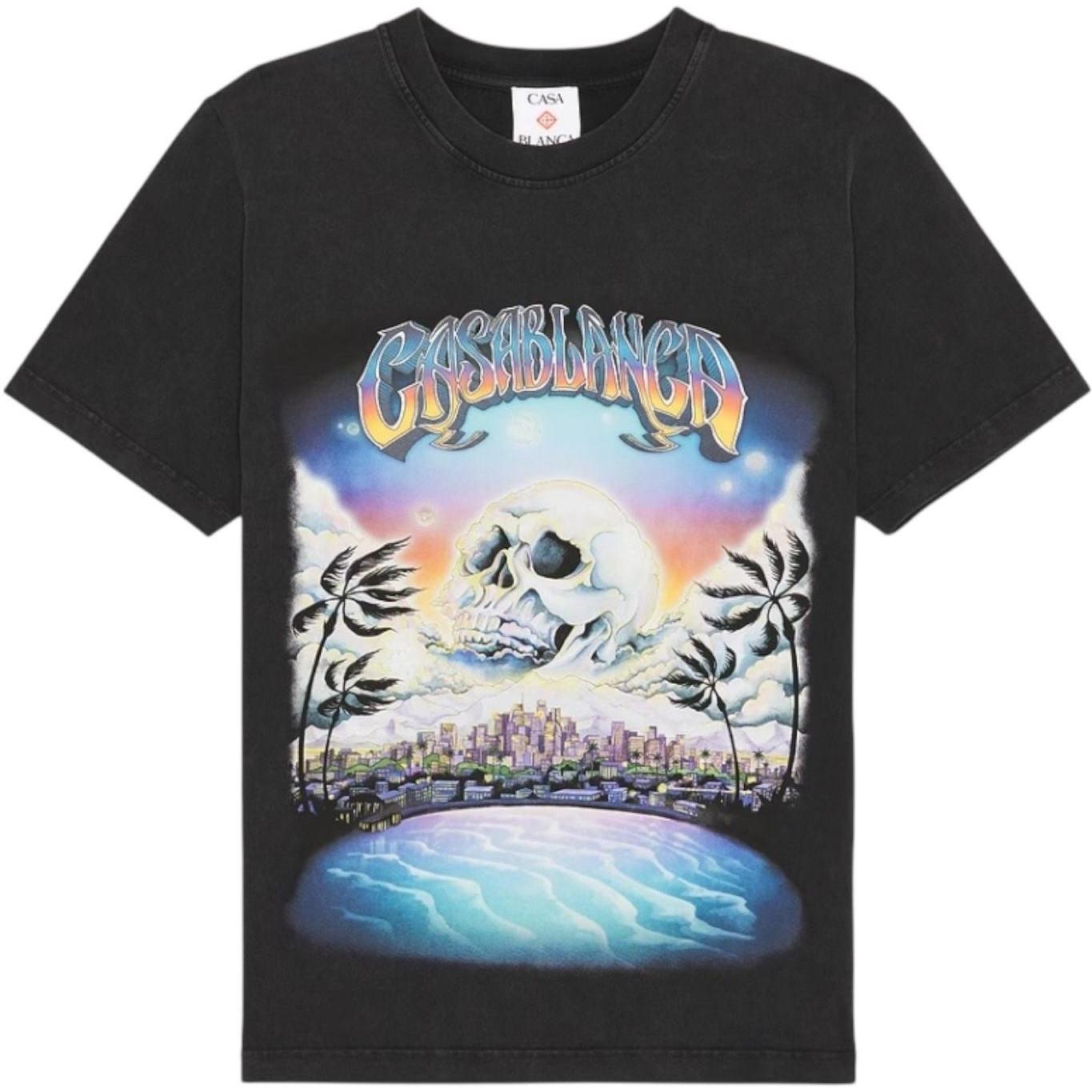 Casablanca La Prémonition Short Sleeve T‑Shirt Black