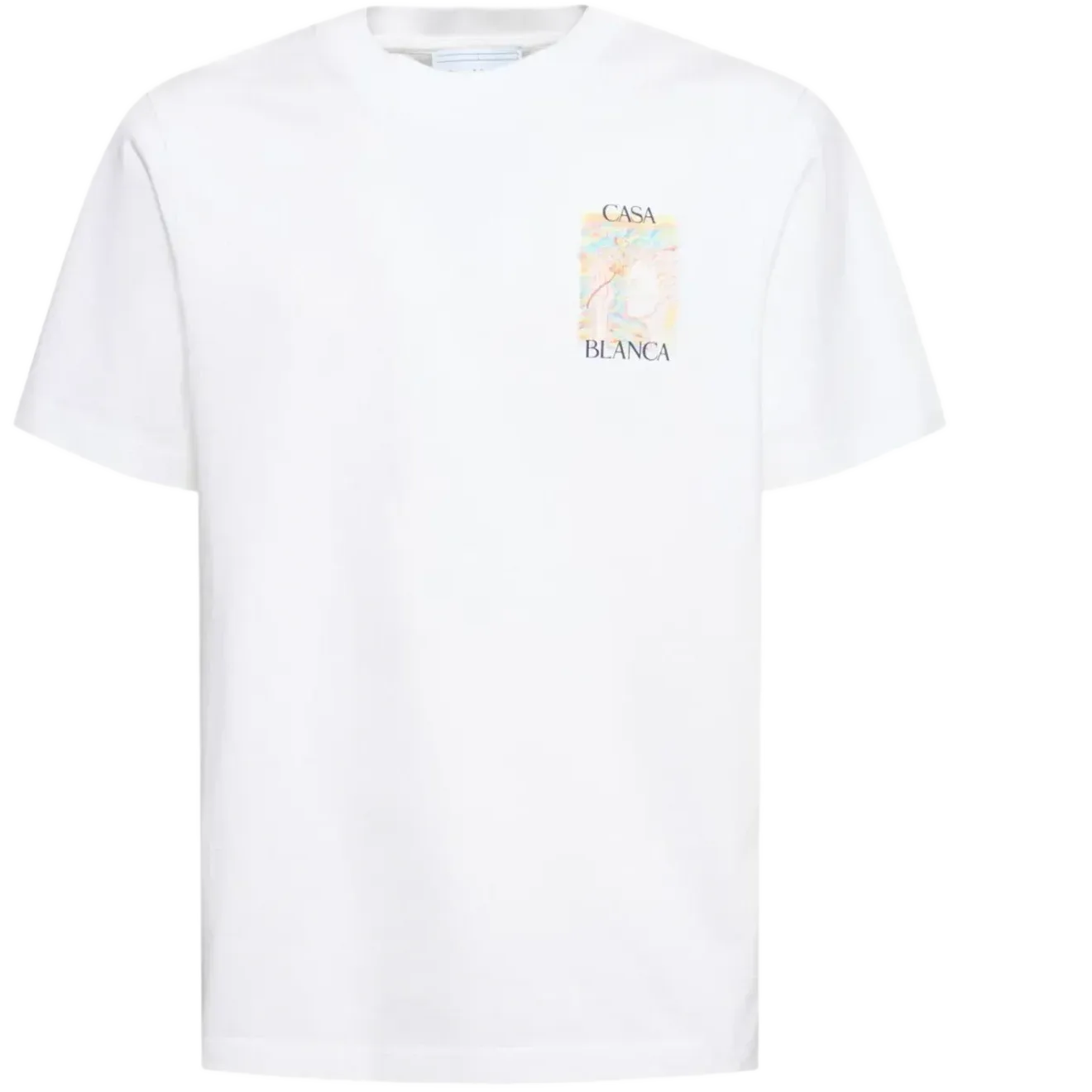 Casablanca Mushroom Goddess T-Shirt White