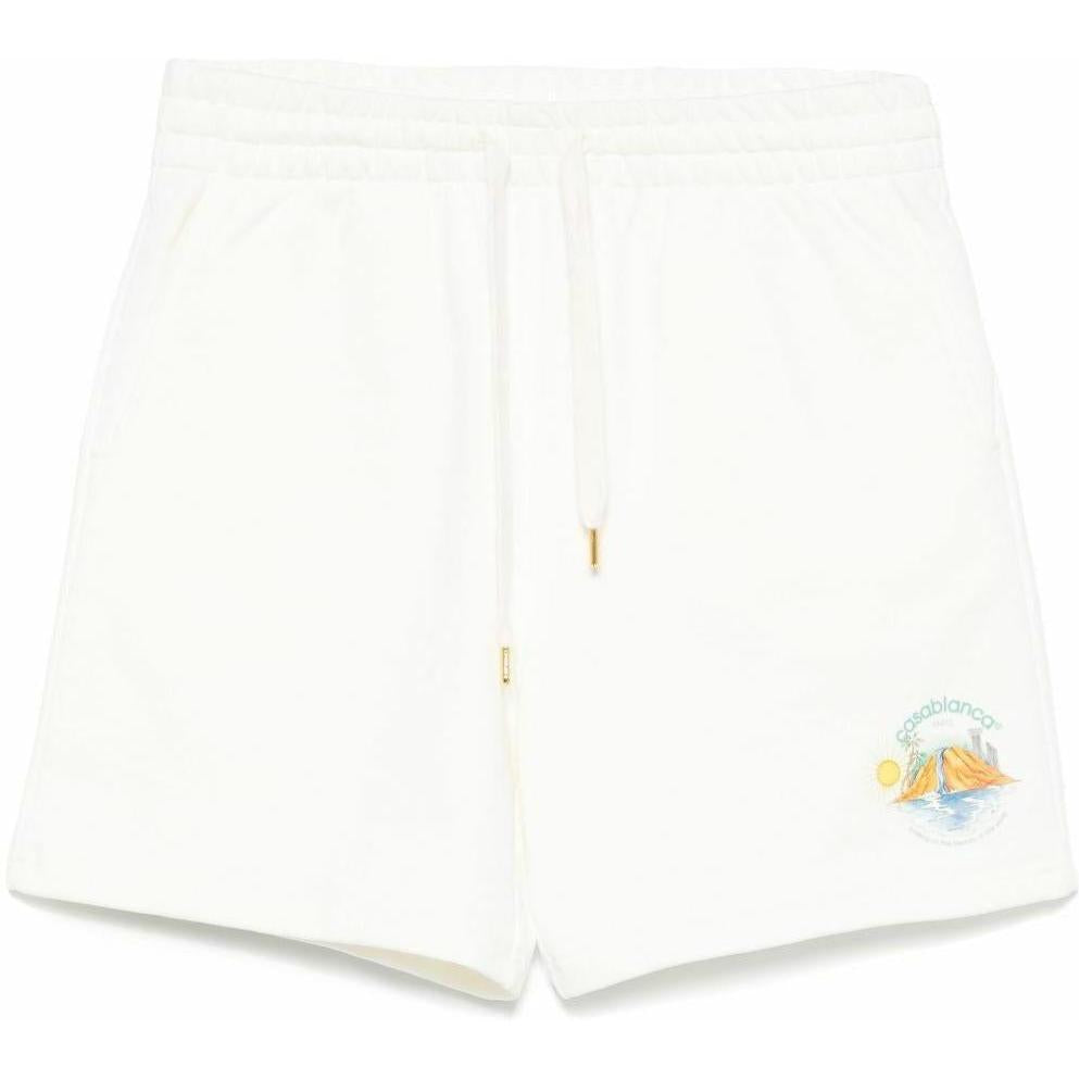 Casablanca Oasis Shorts White