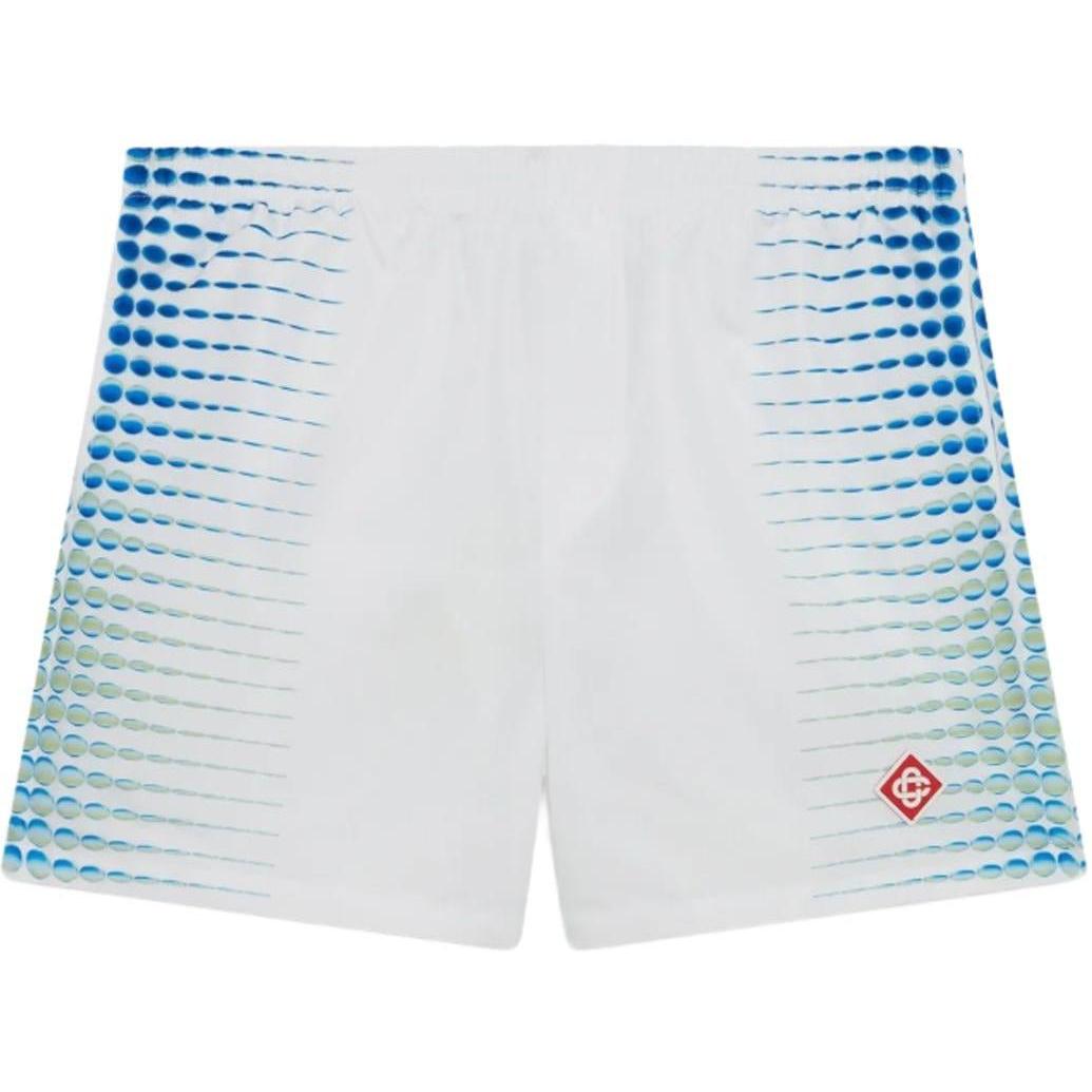 Casablanca Printed Swim Shorts White