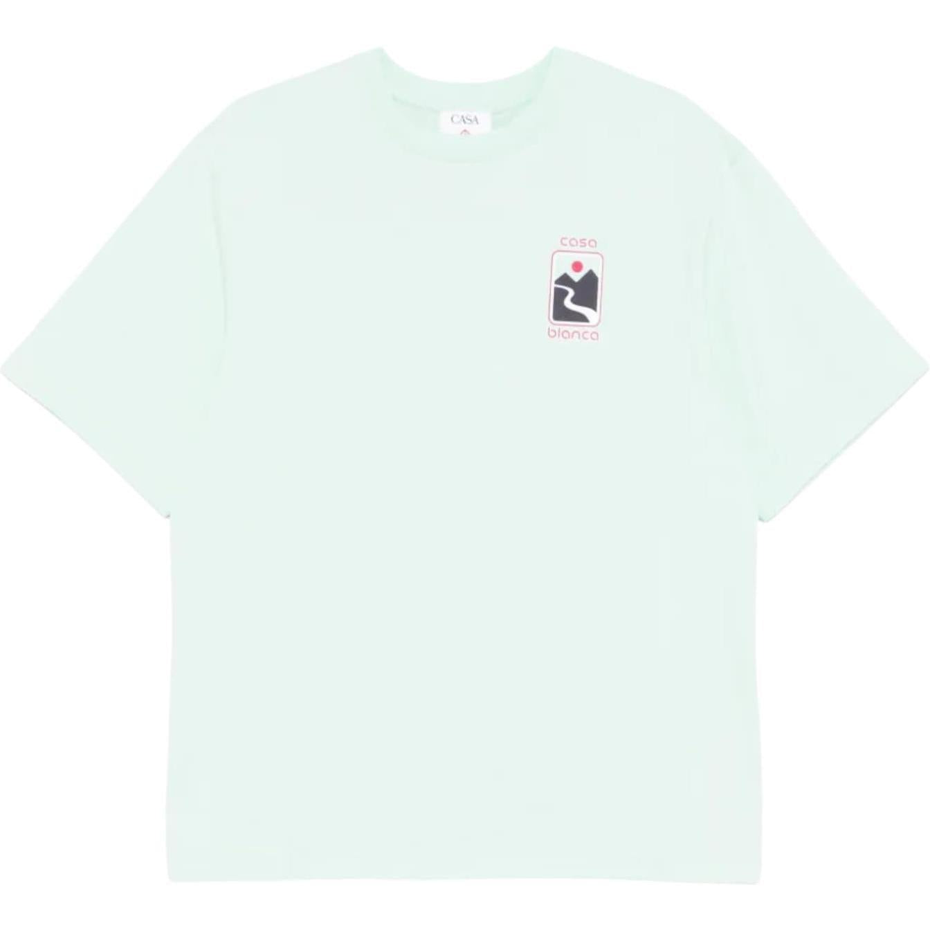 Casablanca Sunset Valley Printed T-Shirt Mint