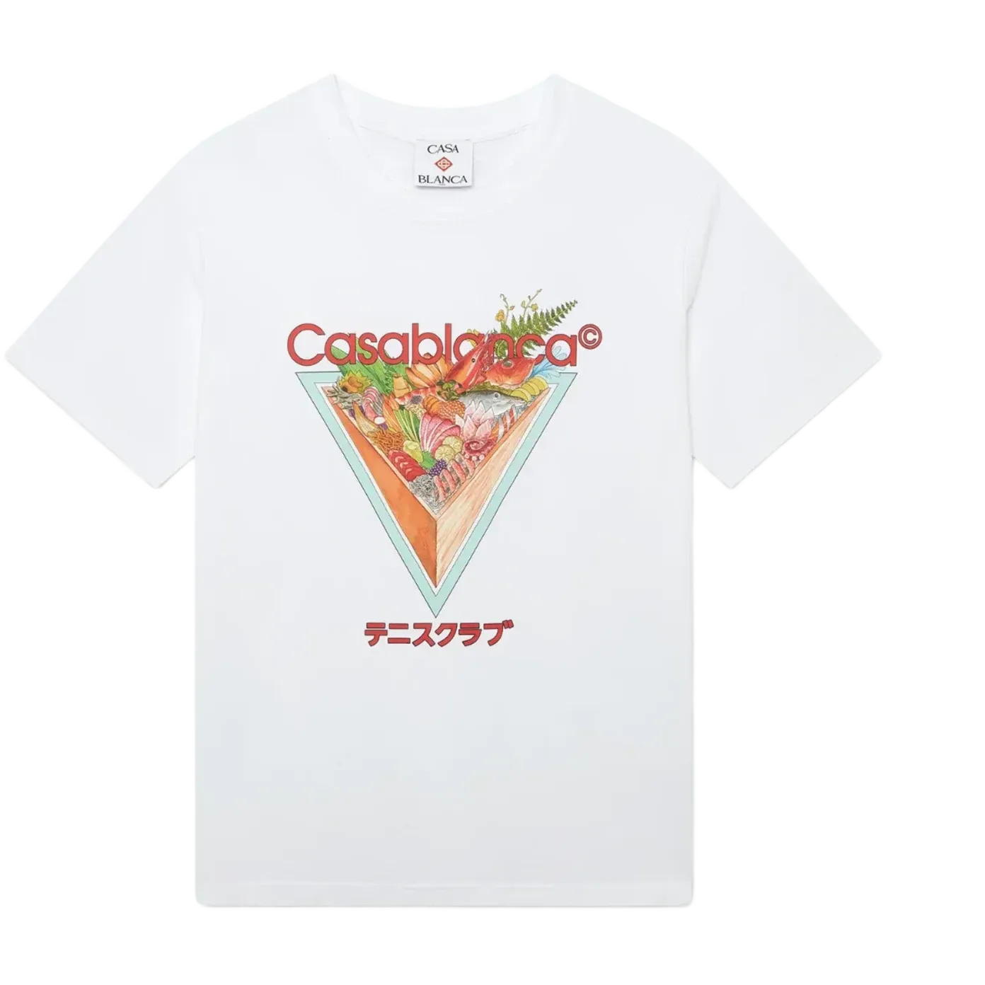 Casablanca Tennis Club T-Shirt White