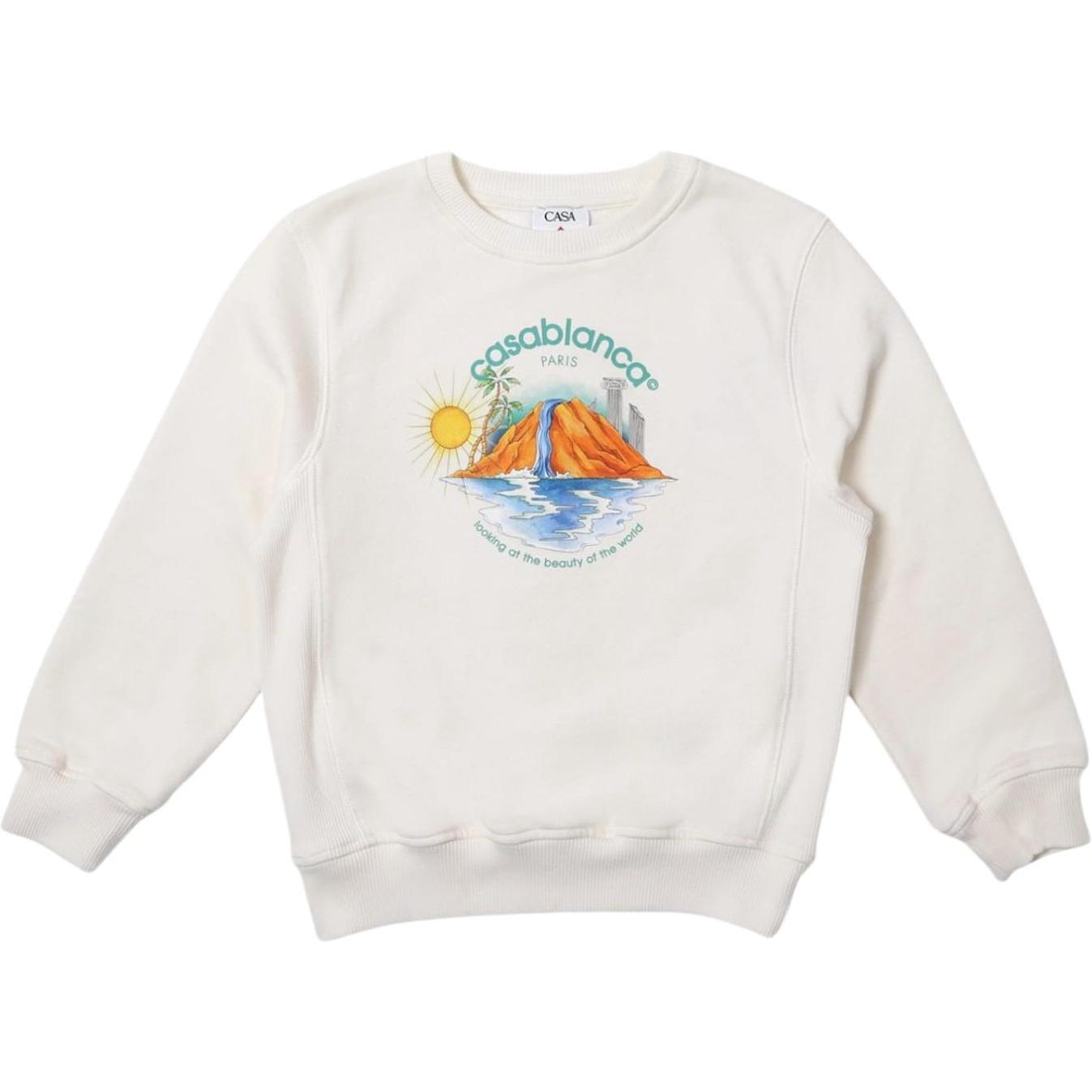 Casablanca World Beauty Crewneck White