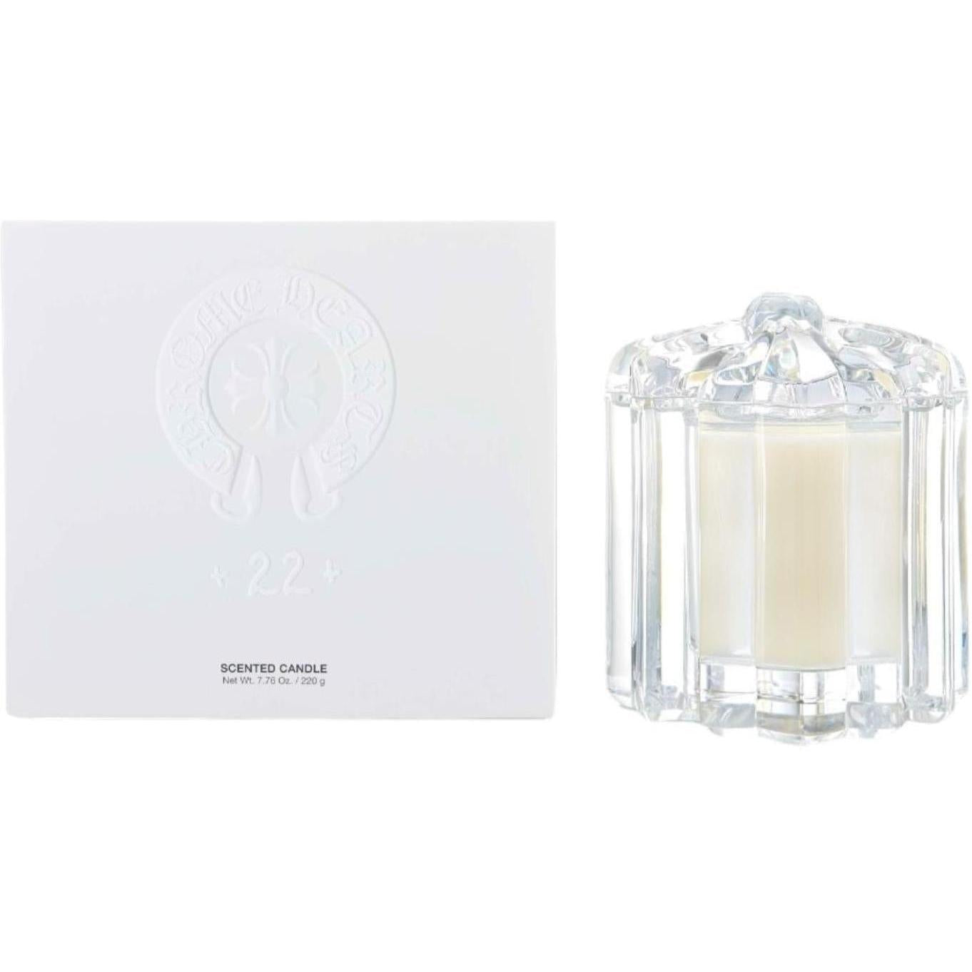 Chrome Hearts 22 Scented Candle (220G, Crystal Candle Holder Included)