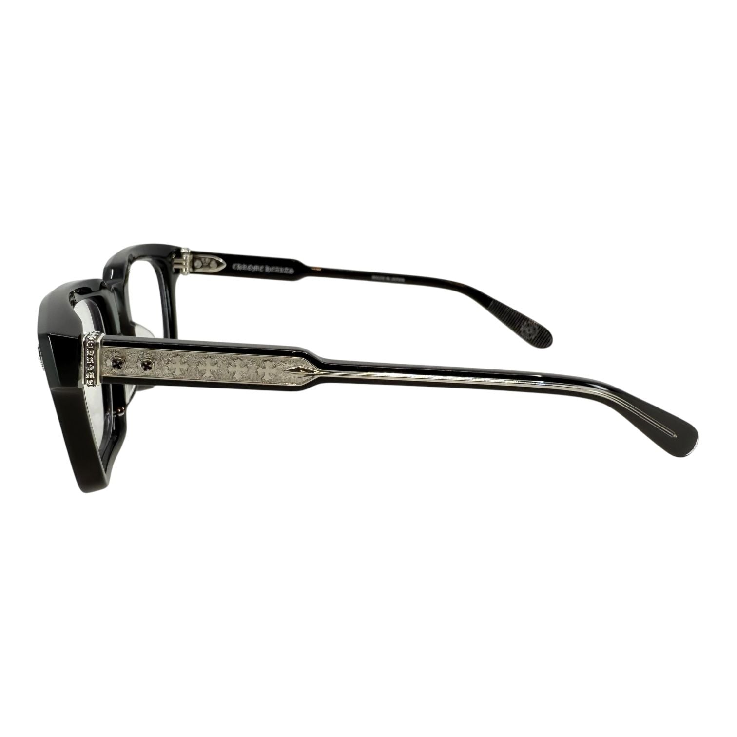 Chrome Hearts Ambidixtrous Black/Sterling Silver Glasses