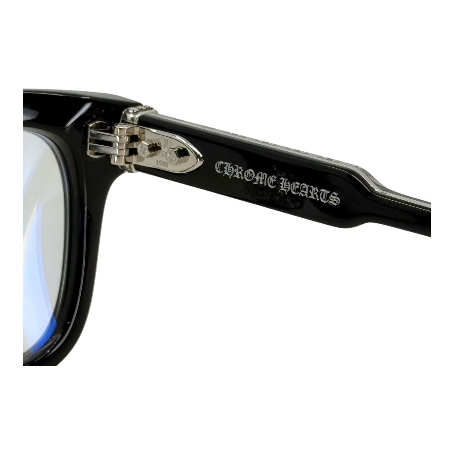 Chrome Hearts Ambidixtrous Black/Sterling Silver Glasses