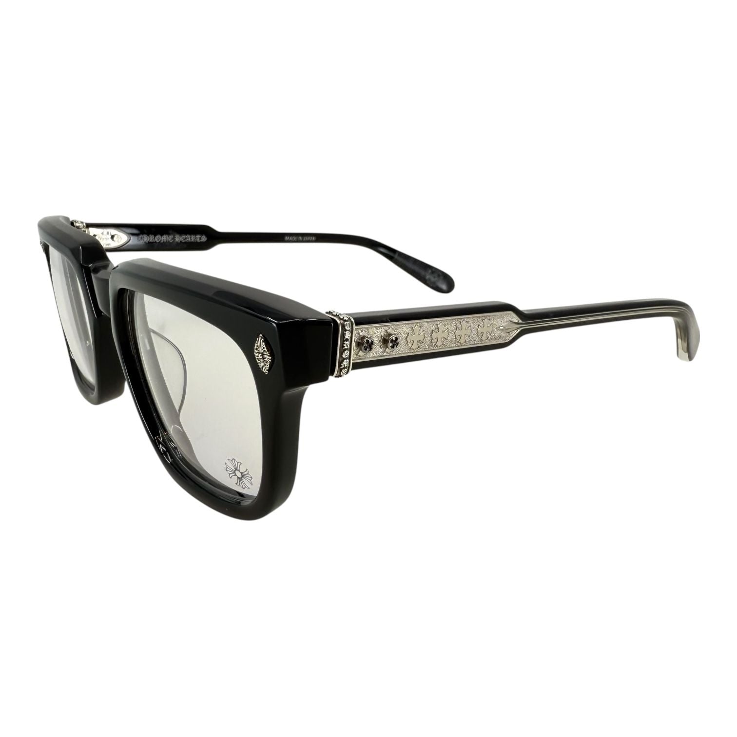 Chrome Hearts Ambidixtrous Black/Sterling Silver Glasses
