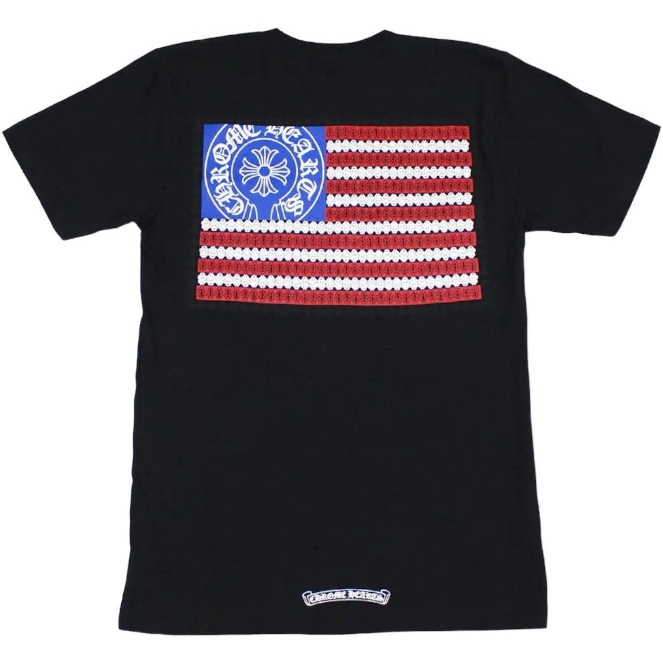 Chrome Hearts American Flag Dagger T-shirt Black