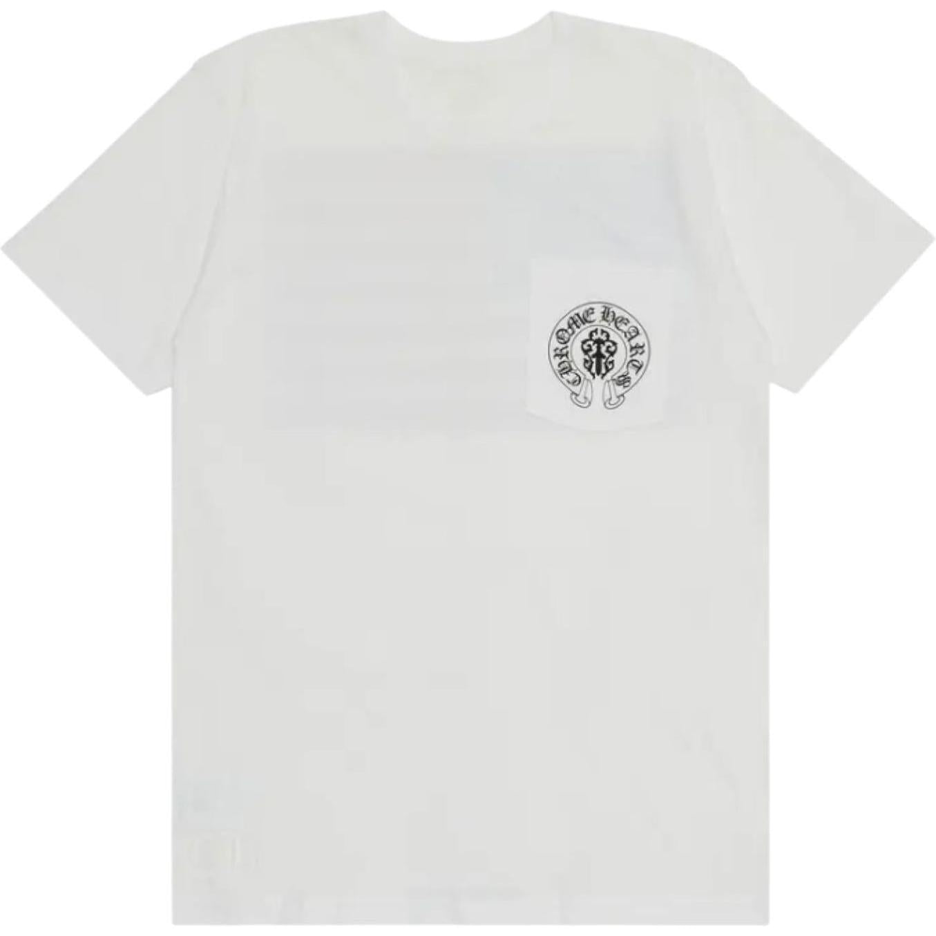 Chrome Hearts American Flag Dagger T-shirt White