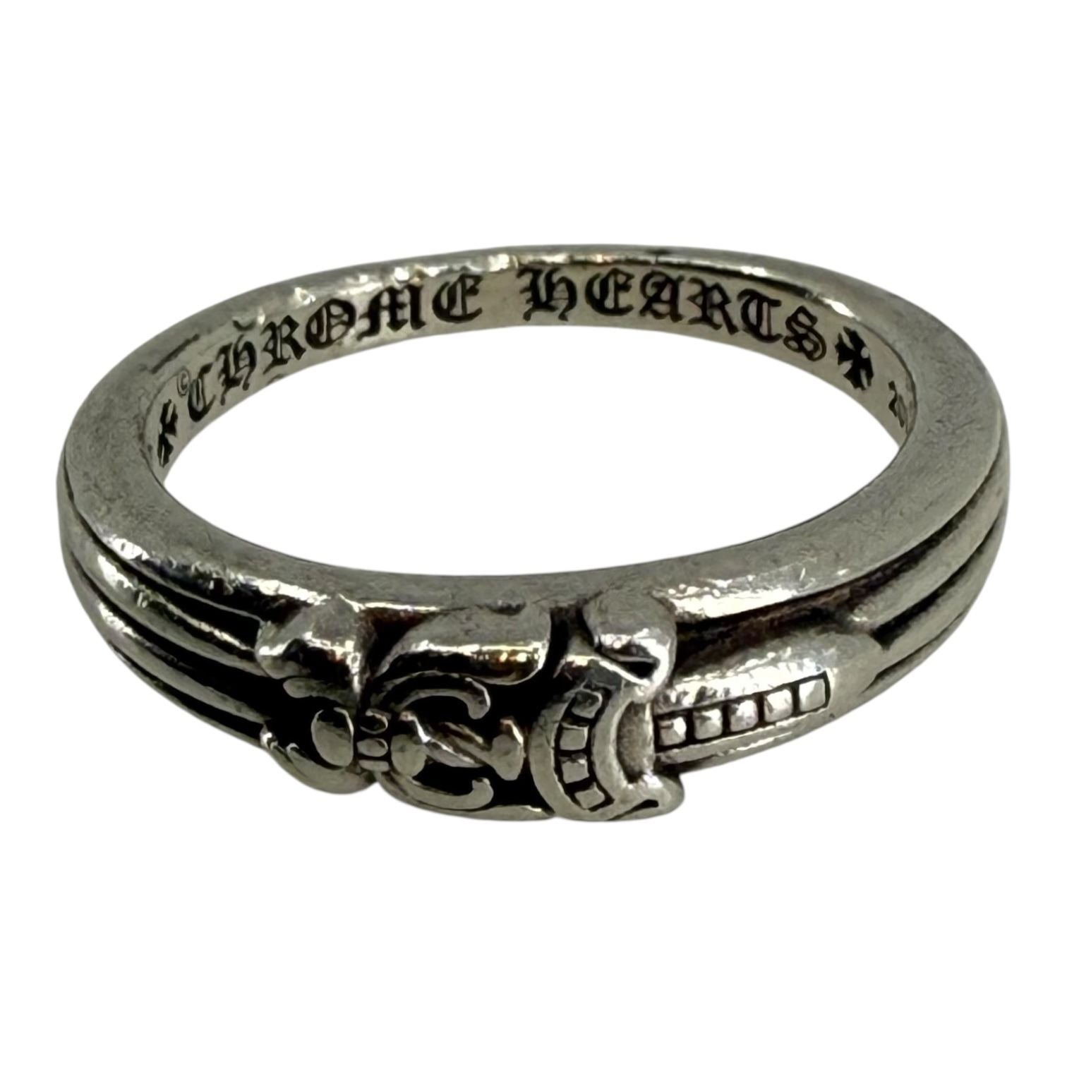 Chrome Hearts Baby Dagger Silver Ring - Size 12