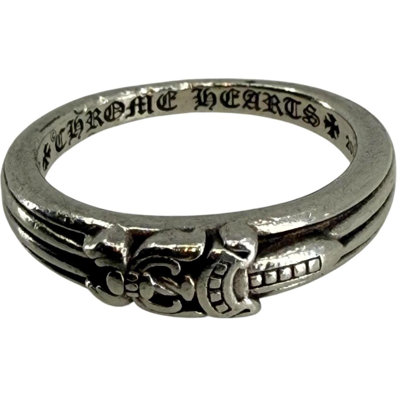 Chrome Hearts Baby Dagger Silver Ring - Size 9