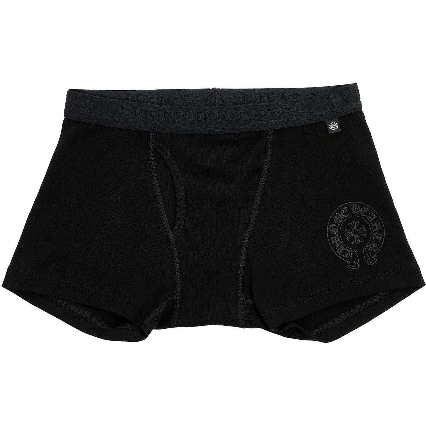 Chrome Hearts Boxer Brief Shorts Black/Black