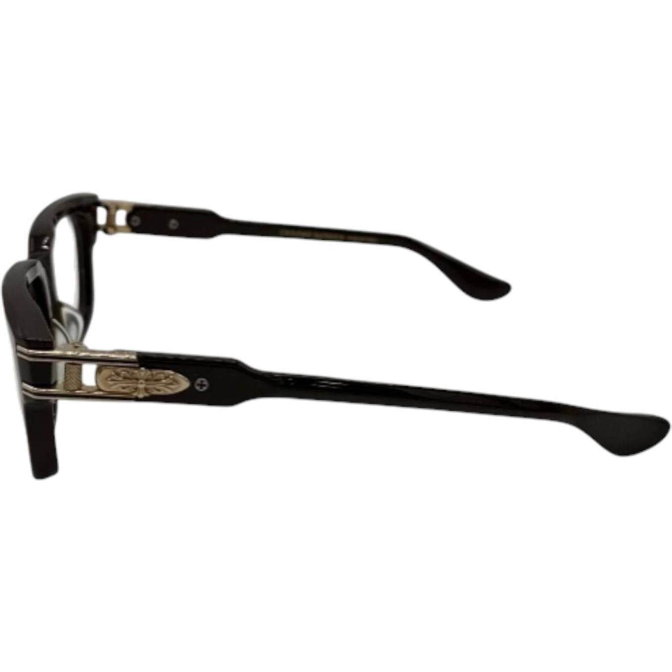 Chrome Hearts Bulge Brown/18k Gold Plated Glasses