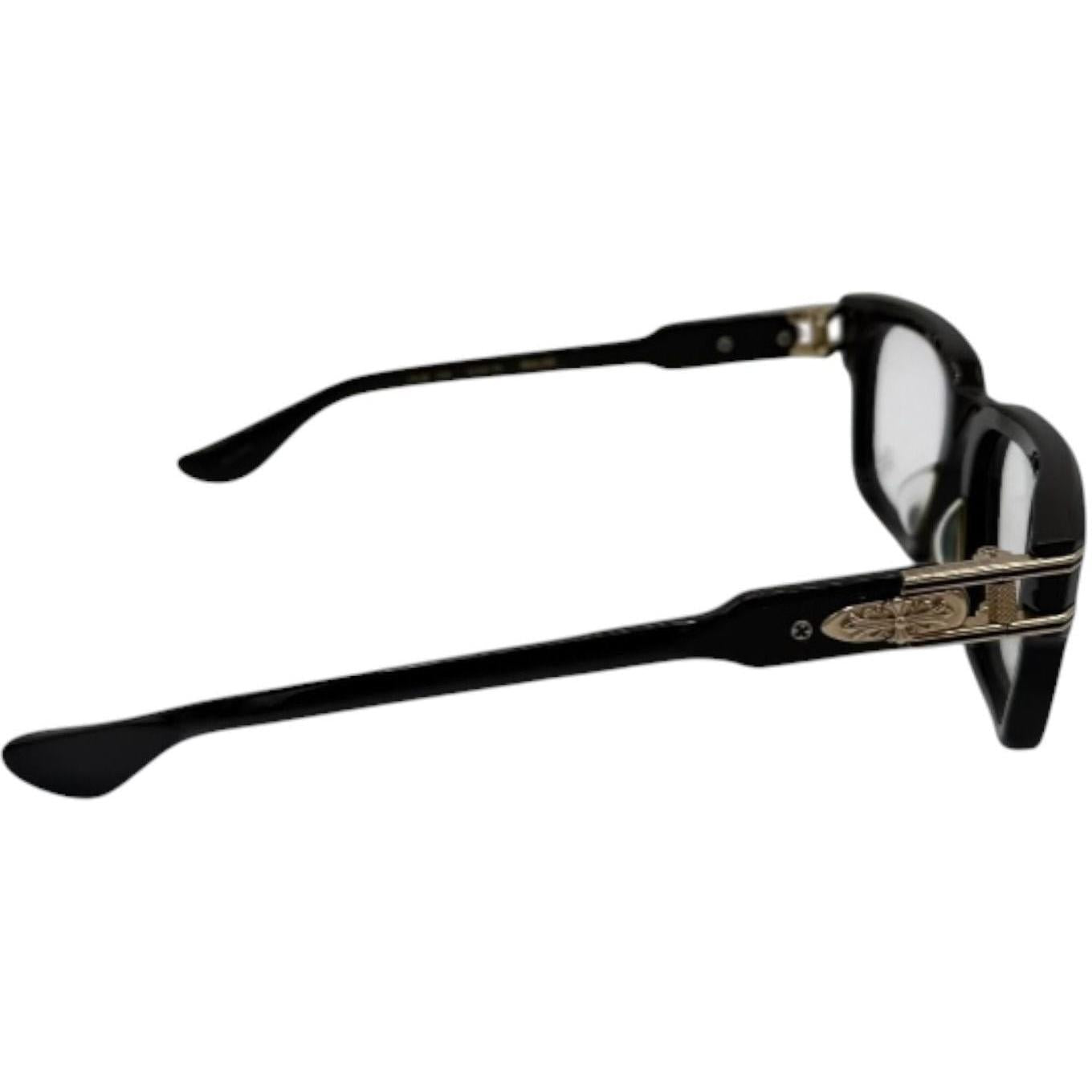Chrome Hearts Bulge Brown/18k Gold Plated Glasses