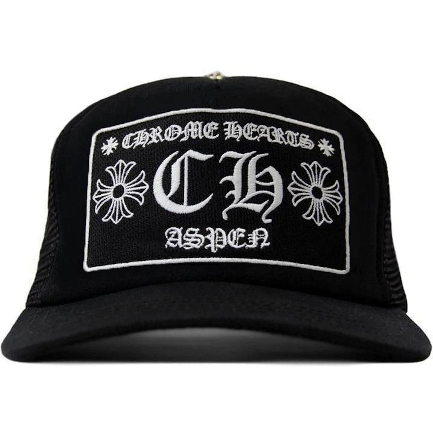 Chrome Hearts CH Aspen Exclusive Trucker Hat Black