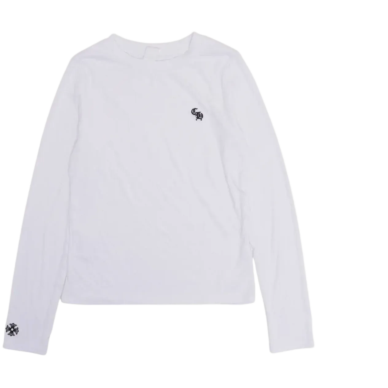 Chrome Hearts CH Bad Seed Women's Long Sleeve White