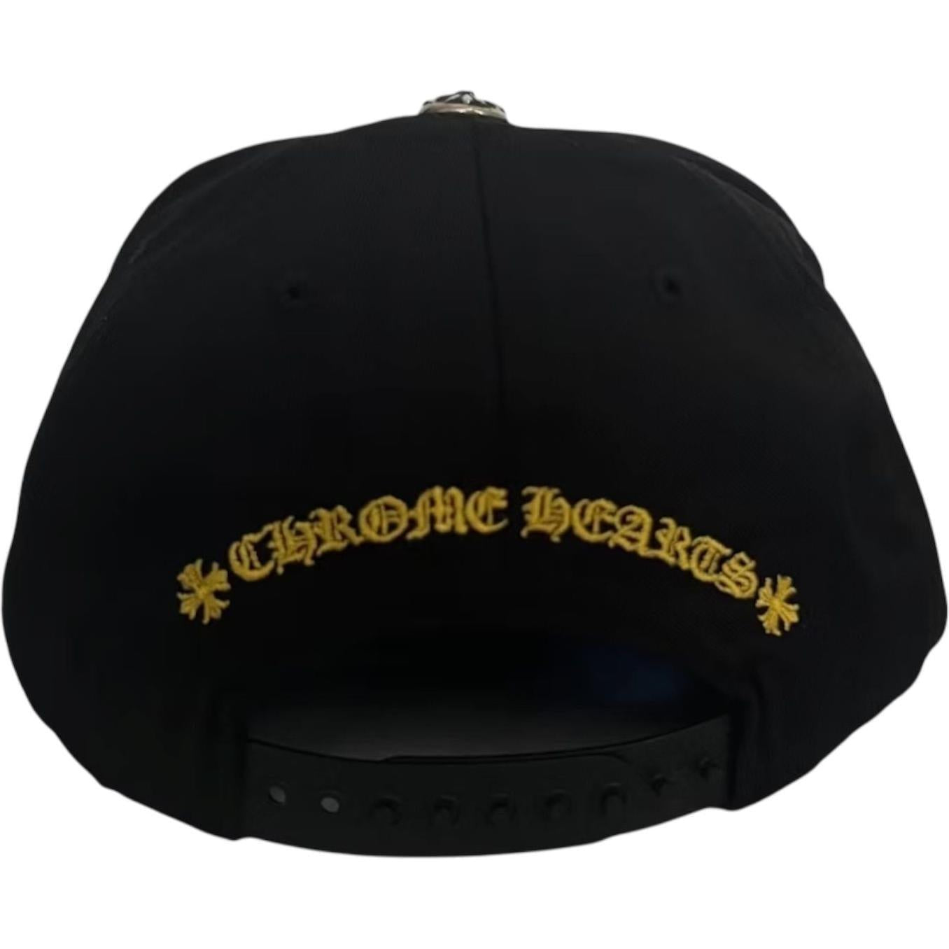 Chrome Hearts CH Baseball Hat Black/Yellow