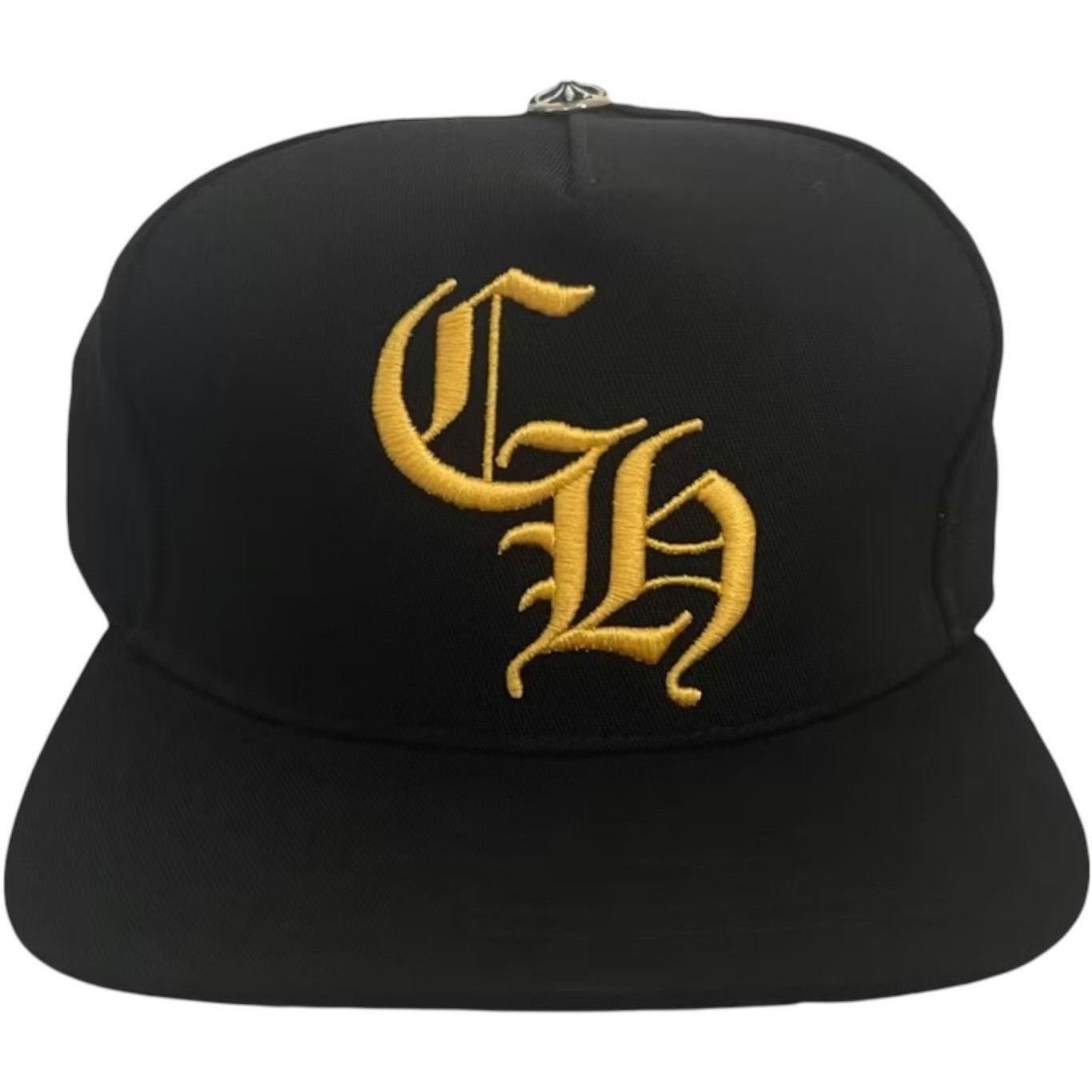 Chrome Hearts CH Baseball Hat Black/Yellow