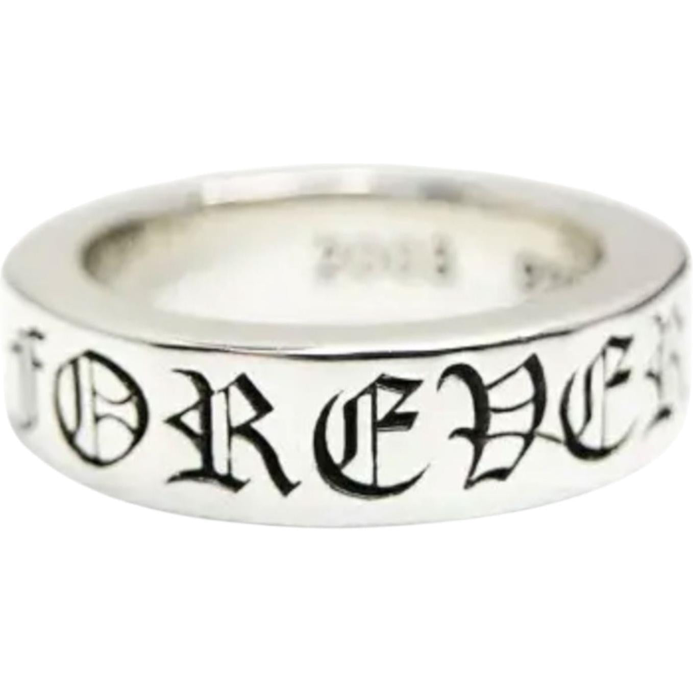Chrome Hearts CH Forever Spacer Ring - Size 7
