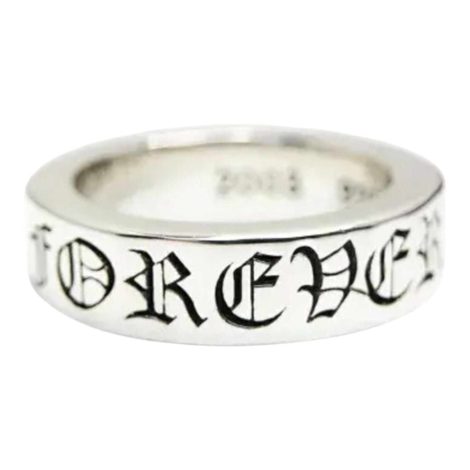 Chrome Hearts CH Forever Spacer Ring - Size 7