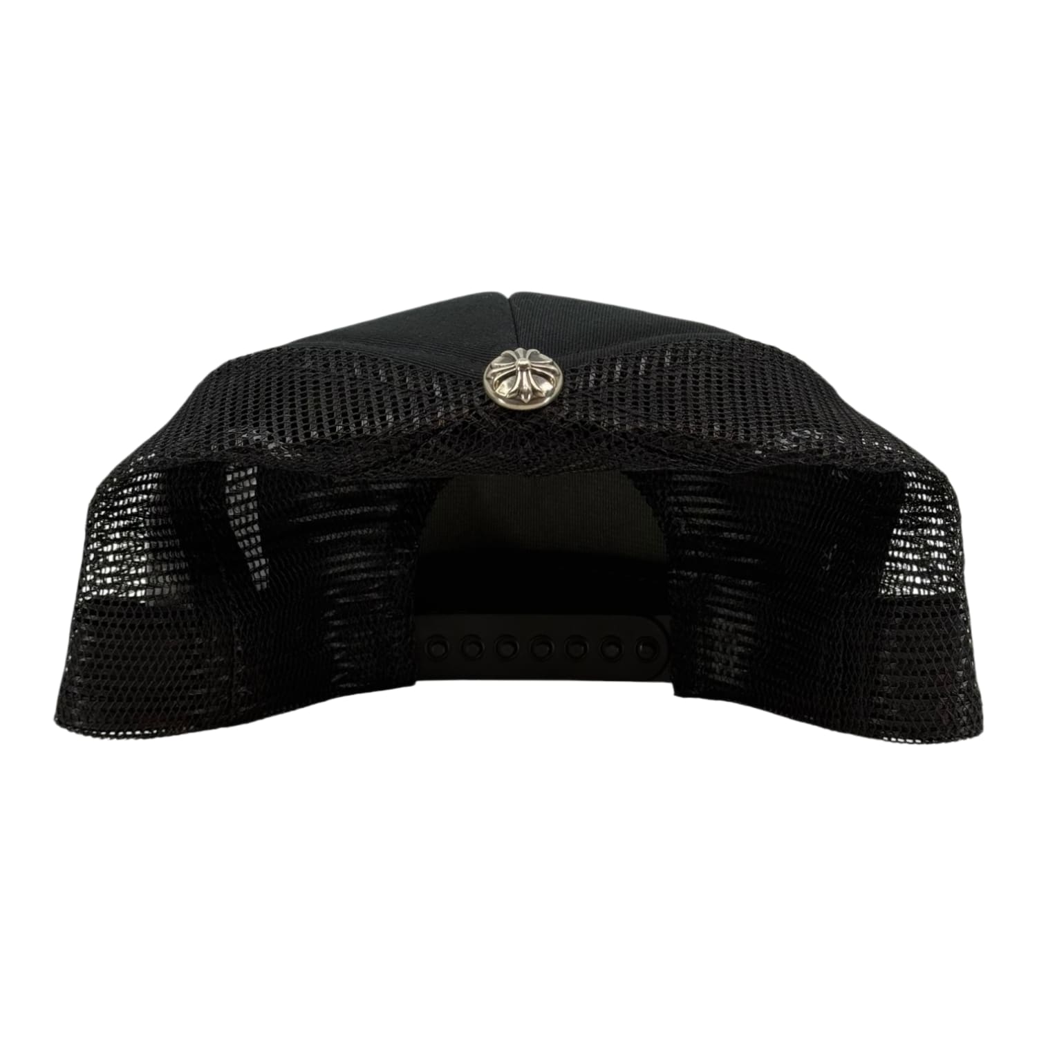 Chrome Hearts CH Hollywood Trucker Hat Black