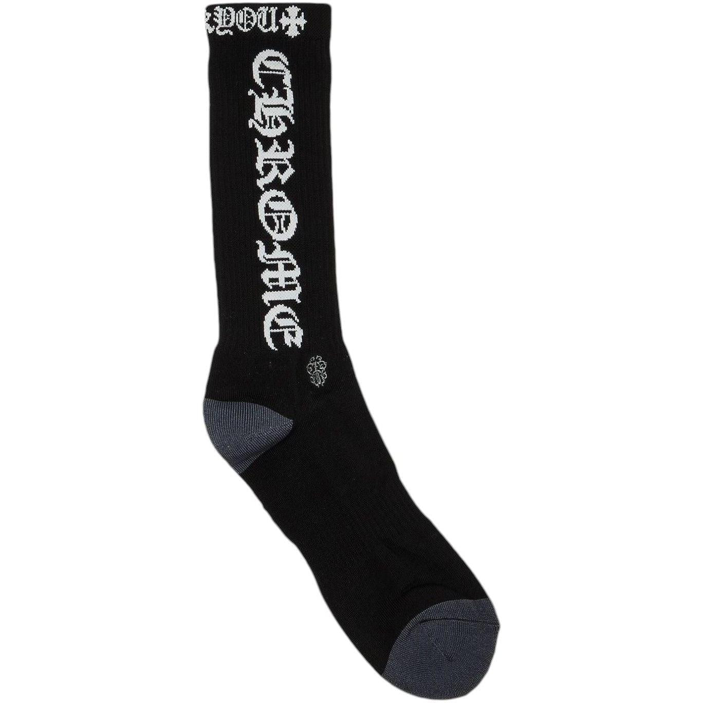 Chrome Hearts CH Socks Black White